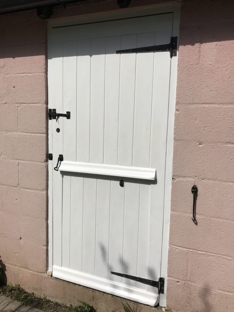 Door painted