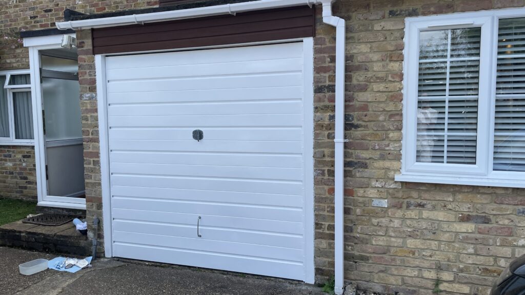 1970's garage door - done